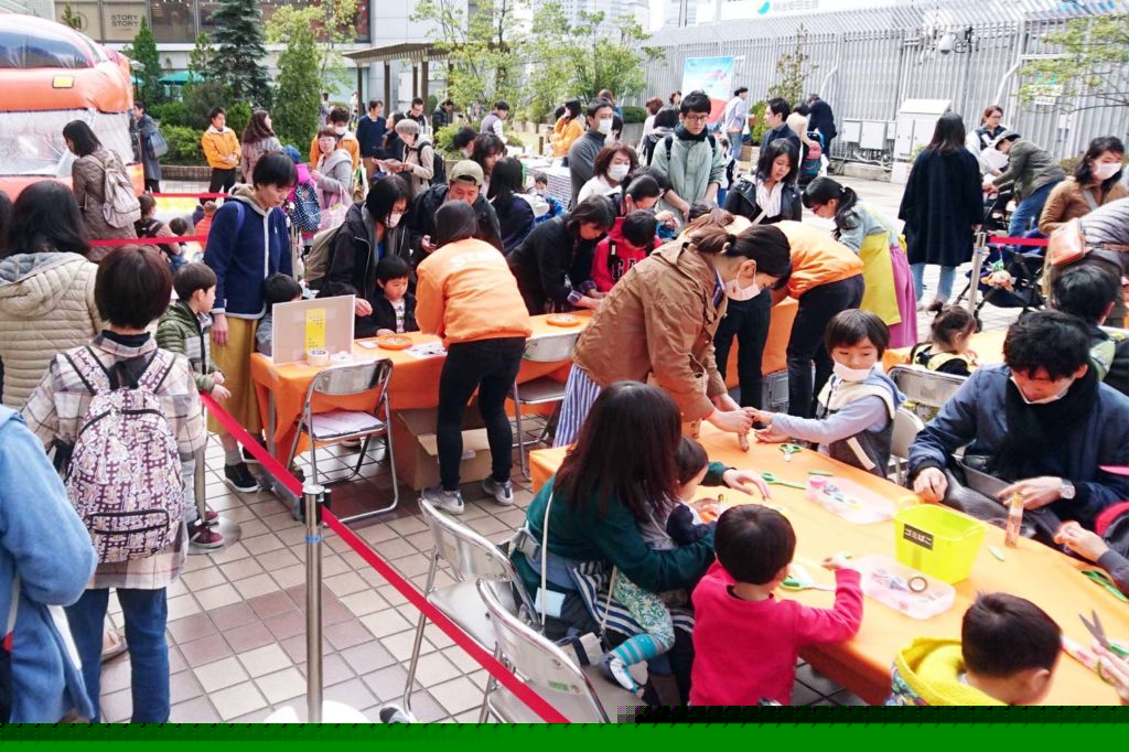 商業施設でのプロモーションイベント